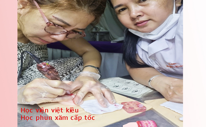 Kh&oacute;a Học Phun Xăm Cấp Tốc Đi Nước Ngo&agrave;i, Mở Tiệm Gấp | Bao Nghề