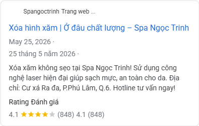 X&oacute;a h&igrave;nh xăm | Ở đ&acirc;u chất lượng &ndash; Spa Ngọc Trinh
