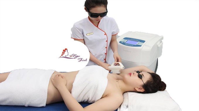 Spa Triệt L&ocirc;ng Bụng Gần Đ&acirc;y Uy T&iacute;n Gi&aacute; Rẻ B&igrave;nh D&acirc;n | Ngọc Trinh